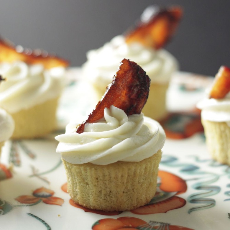 Bacon and Beer Cupcakes