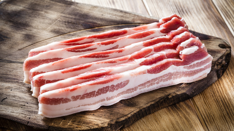 streaky bacons