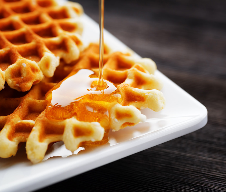 Bacon waffles