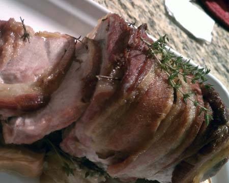 Bacon-Wrapped Pork Roast
