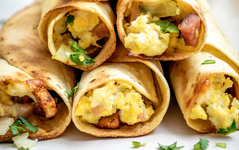 Breakfast taquitos