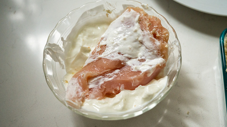 chicken in greek yogurt
