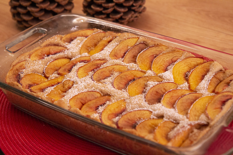 Baltimore Peach Cake recipe - The Daily Meal