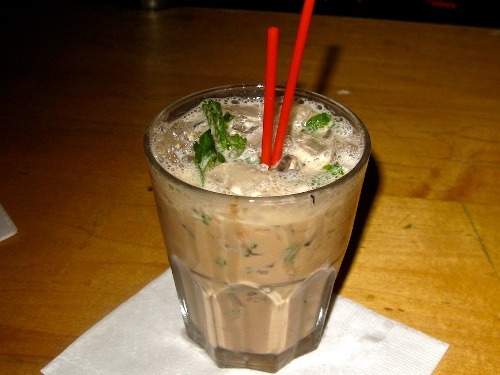 Chocolate Batida from Ideya in New York.