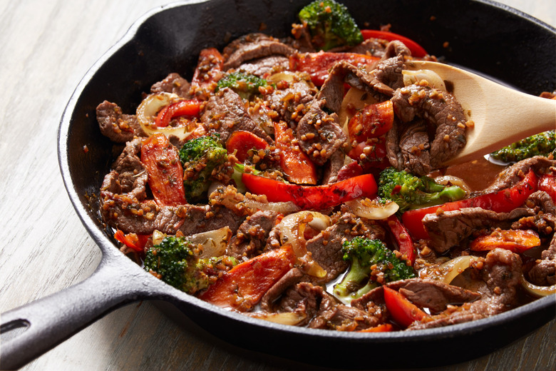 Beef Stir Fry & Vegetables