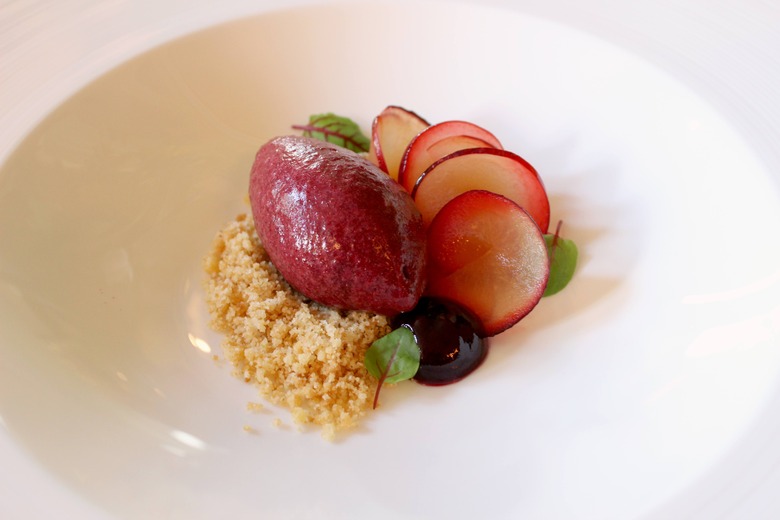 beet sorbet