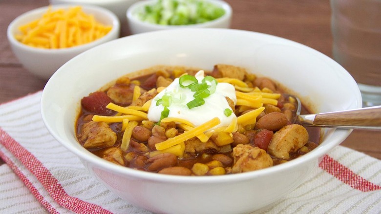 Gluten-Free Chicken and Corn Chili