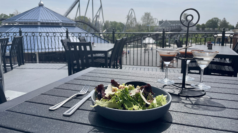 salad on table at Hersheypark