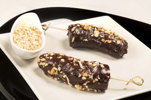 Frozen Peanut Butter Banana Bites