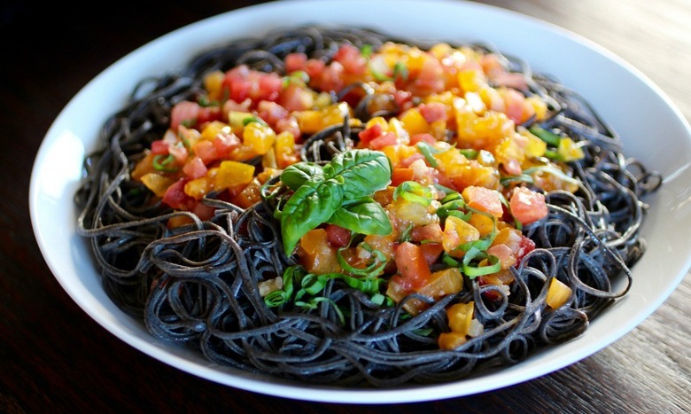 black bean spaghetti