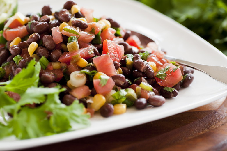 Black Beans and Roasted Corn With Poblano recipe - The Daily Meal