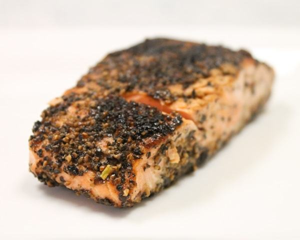 Black Pepper and Sea Salt Salmon
