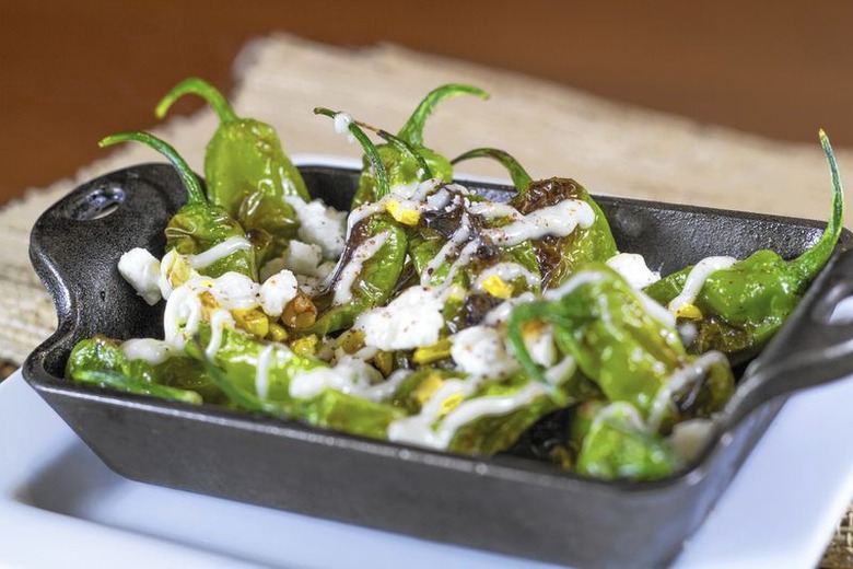 Blistered Shishito Peppers recipe - The Daily Meal