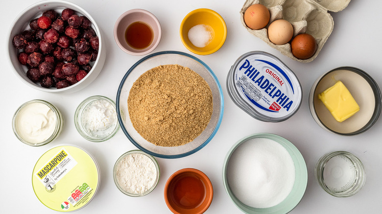 boozy cherry cheesecake ingredients 