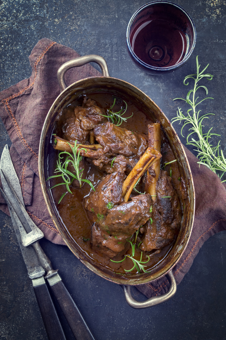 Braised Lamb Shanks recipe - The Daily Meal