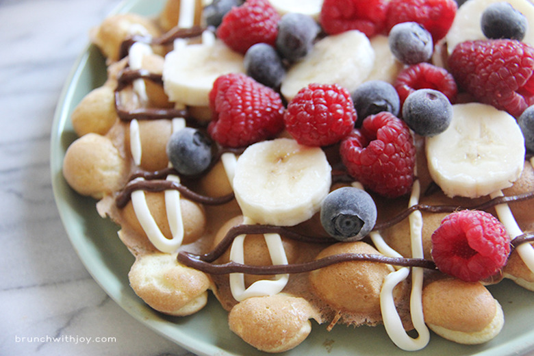 BREAKFAST EGG WAFFLE