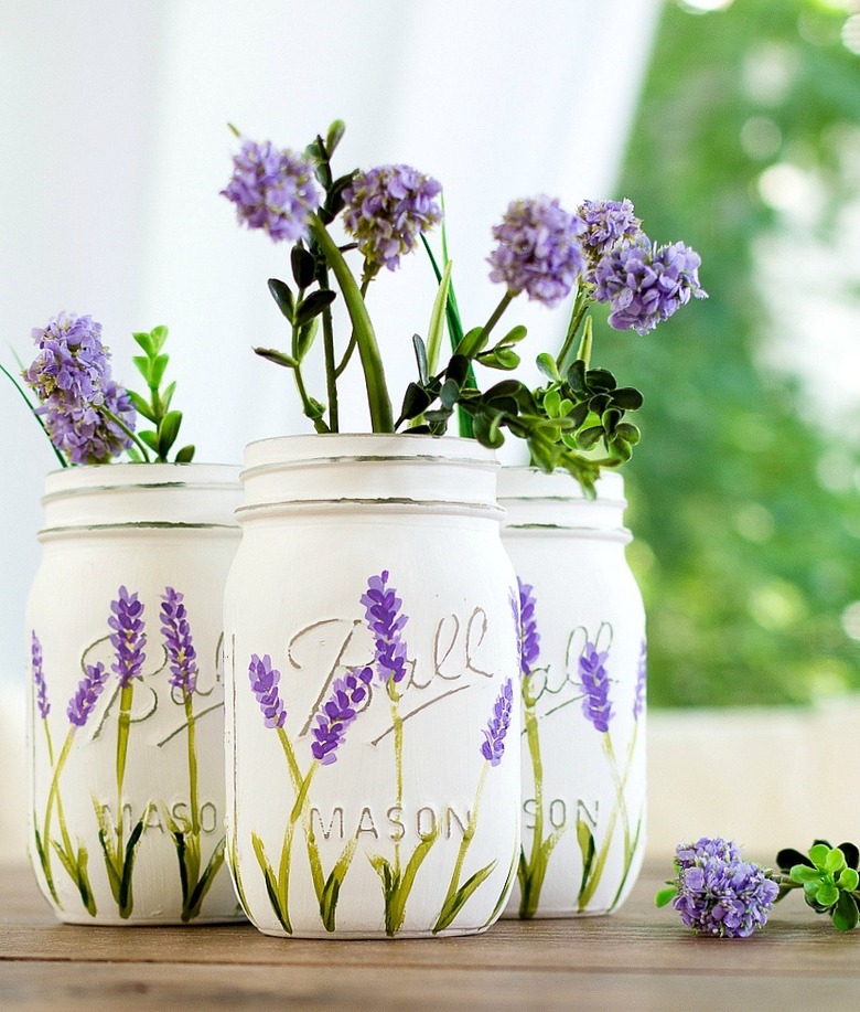 Mason Jar Herb Garden