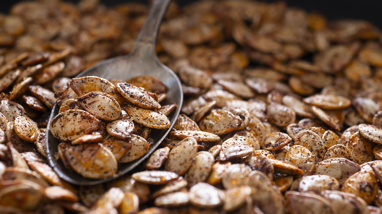 Roasted pumpkin seeds