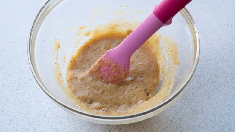Cookie dough in bowl