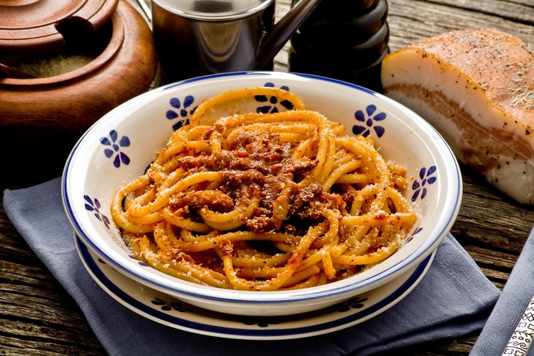 Bucatini all'Amatriciana - The Daily Meal