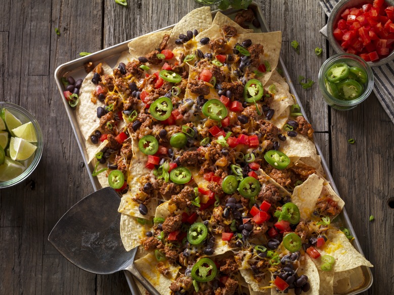 Oregon: Mexican-Style Beef Sausage Nachos
