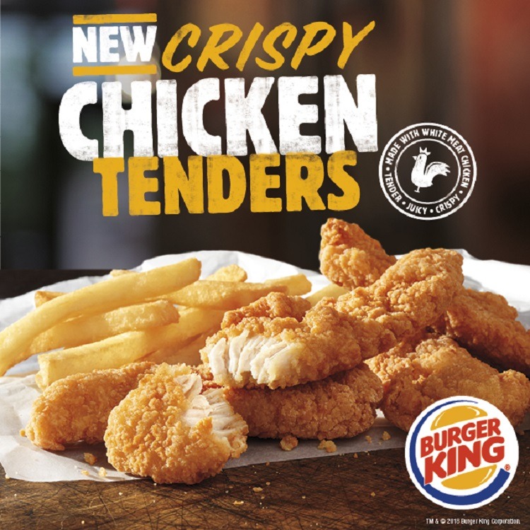 burger king chicken tenders
