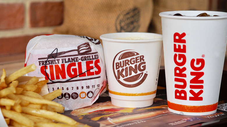 Burger King menu items
