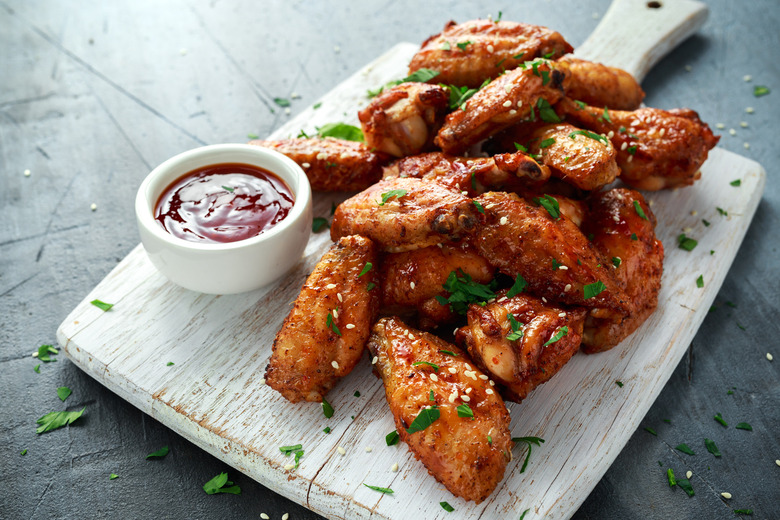 Grilled Chicken With Buffalo Barbecue Sauce
