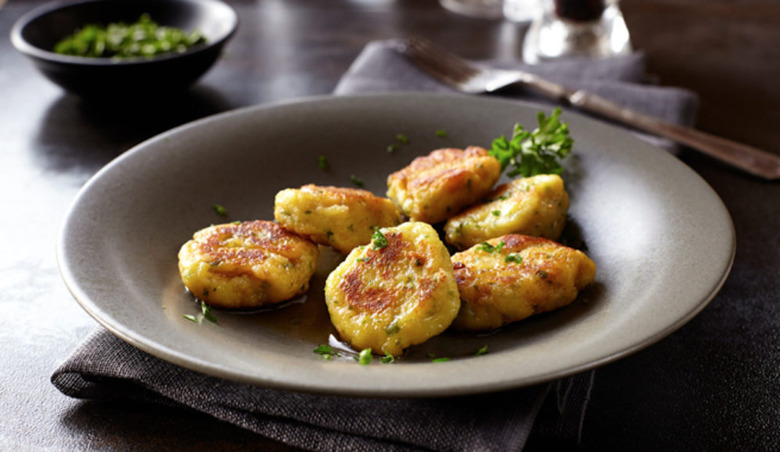 butter toasted ricotta gnudi