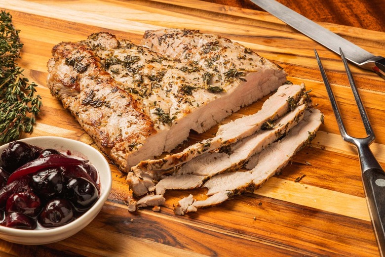 Butterflied Pork Tenderloin