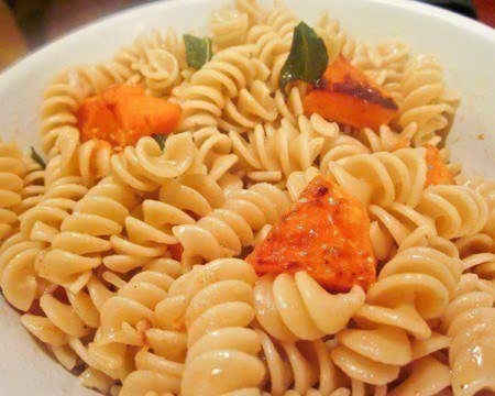 Butternut Squash Pasta with Sage Brown Butter