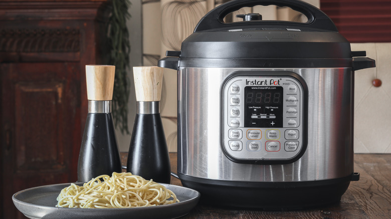 Instant Pot and spaghetti