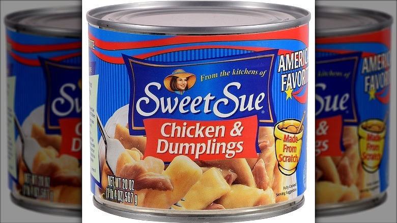 Sweet Sue chicken & dumplings canned