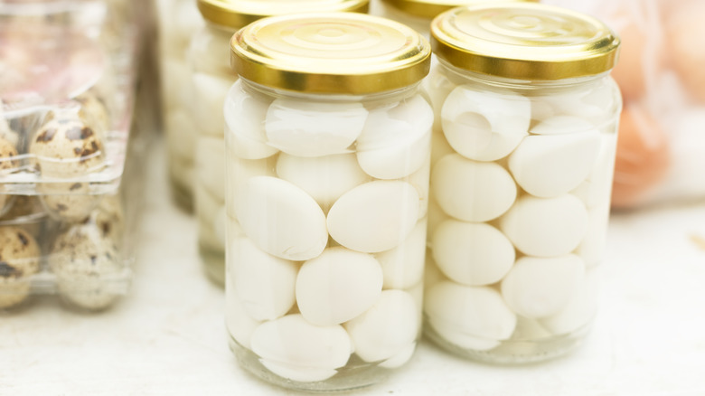 canned quail eggs