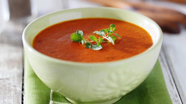tomato soup with thyme