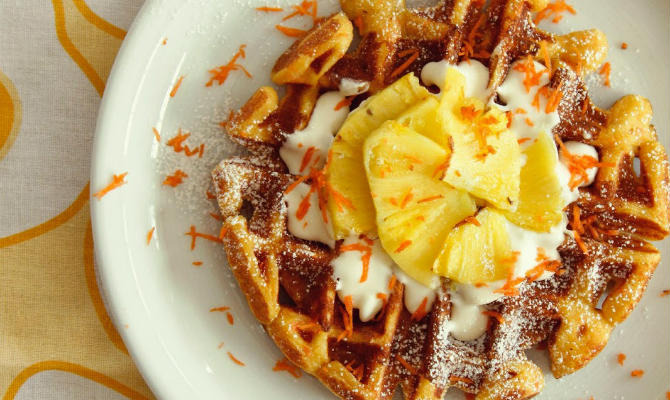 Carrot Waffles
