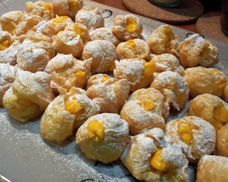 St. Joseph's Day Cream Puffs