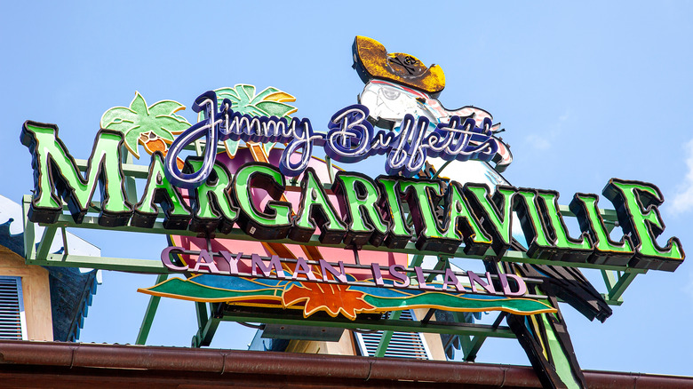 Jimmy Buffet's Margaritaville sign