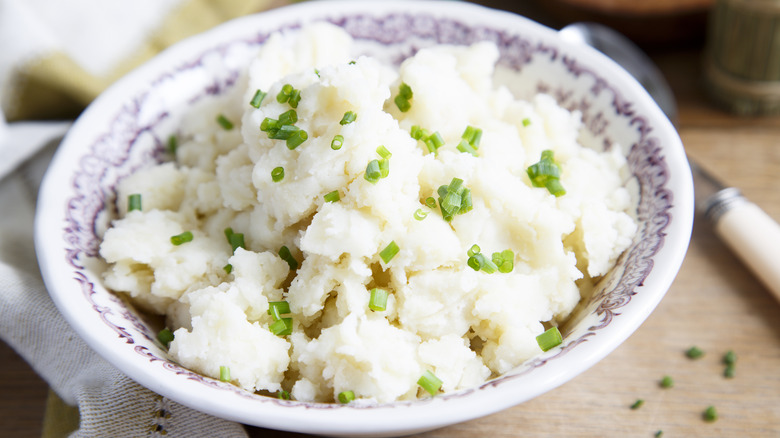 Potato and celeriac mash