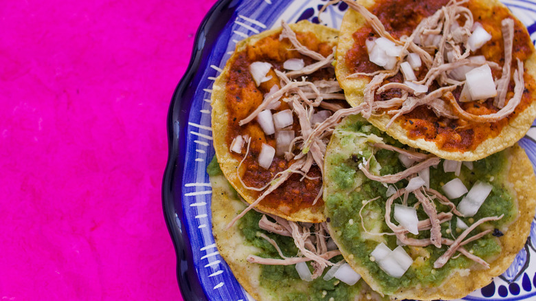 red and green chalupas