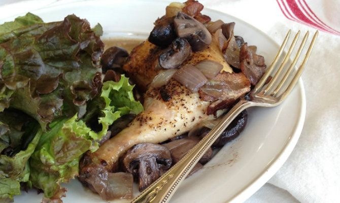 'Cheat' Coq Au Vin