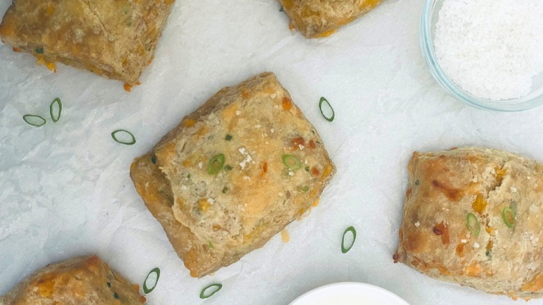 cheddar-scallion biscuits 