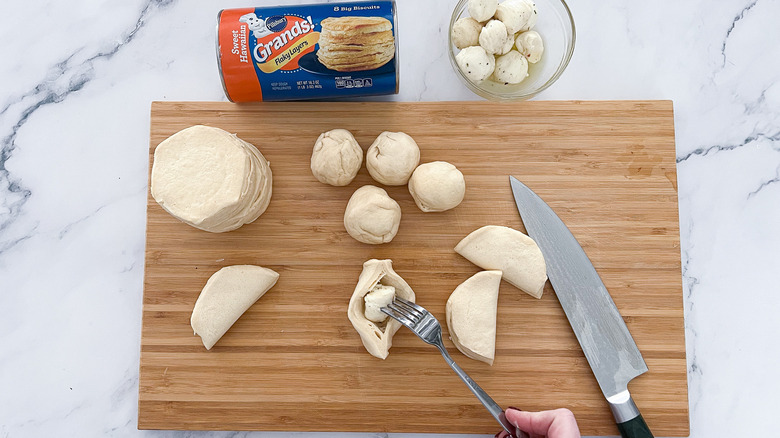 cheese in biscuit balls 
