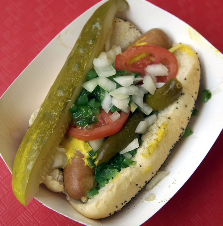 Chicago-Style Hot Dog recipe - The Daily Meal