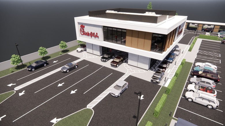 Chick-fil-A drive-thru concept