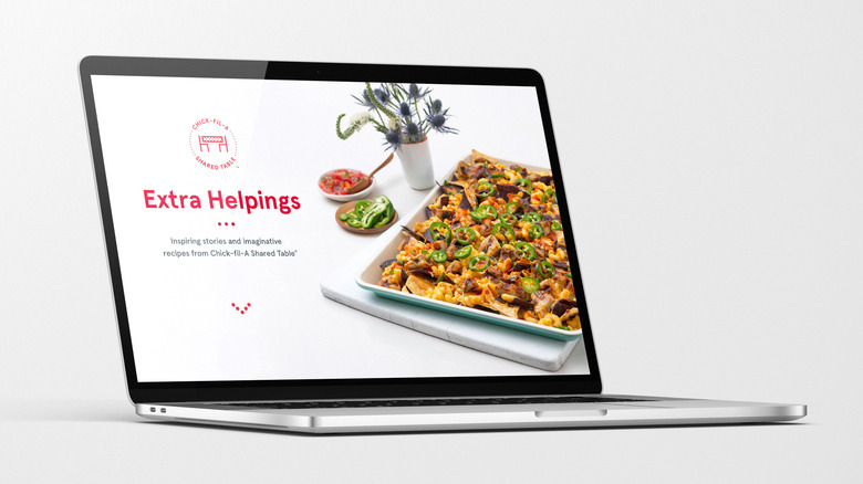 Chick-fil-A Extra Helpings digital cookbook