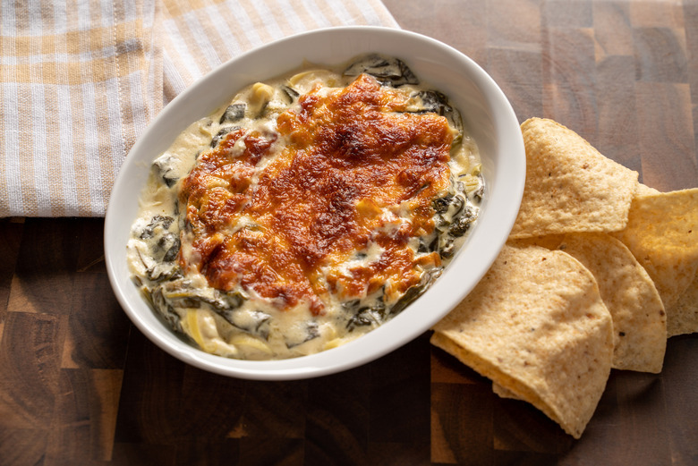 Chicken and Spinach Dip recipe - The Daily Meal