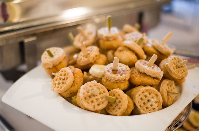 Pretty Chicken & Waffles