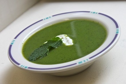 Pea and Mint Soup