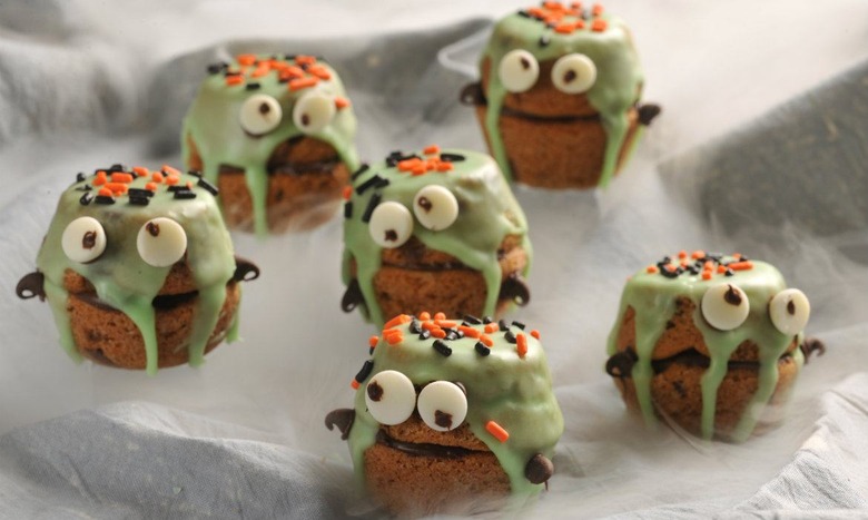 Chocolate Chip Cookie Frankensteins